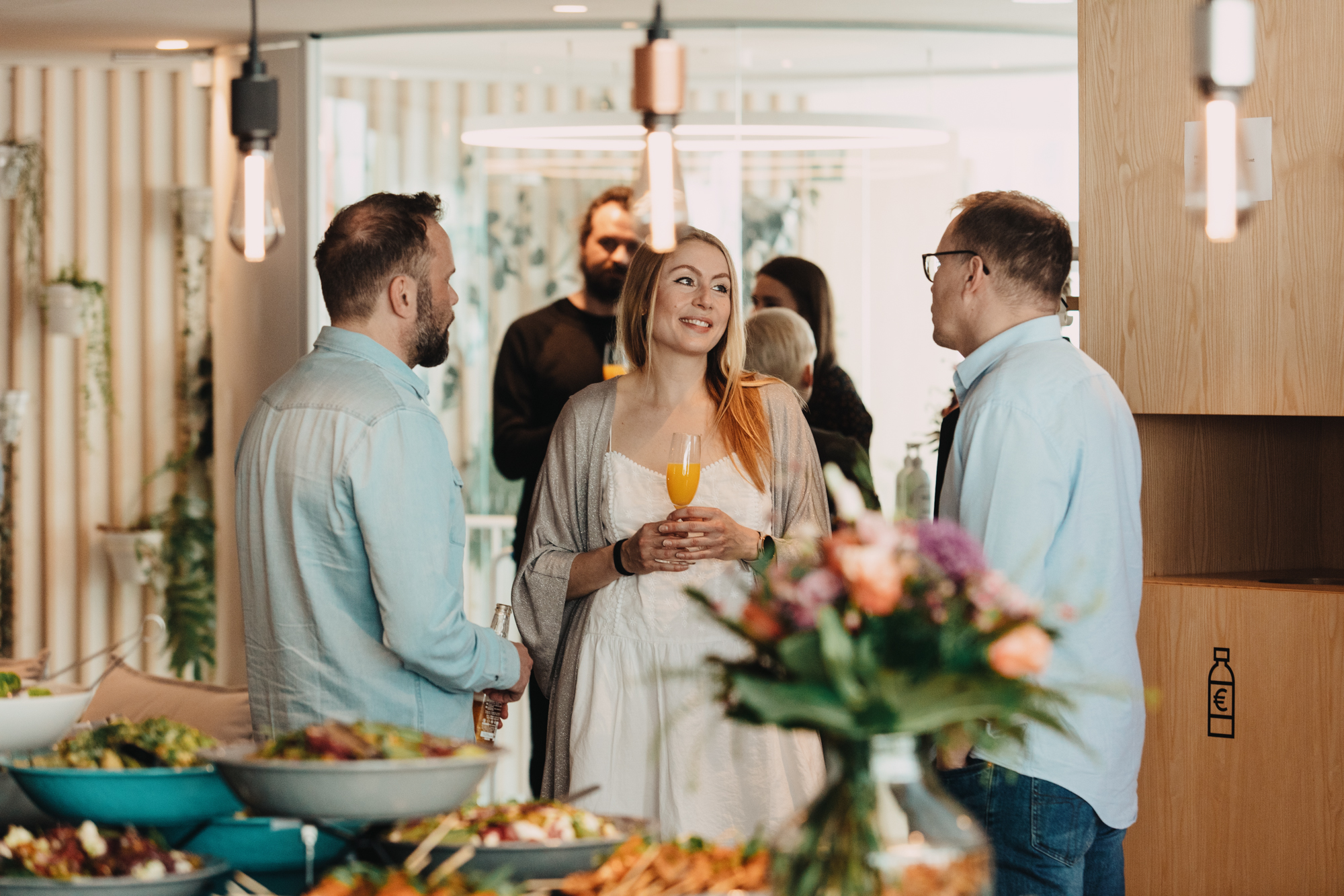 Step in for the evening?